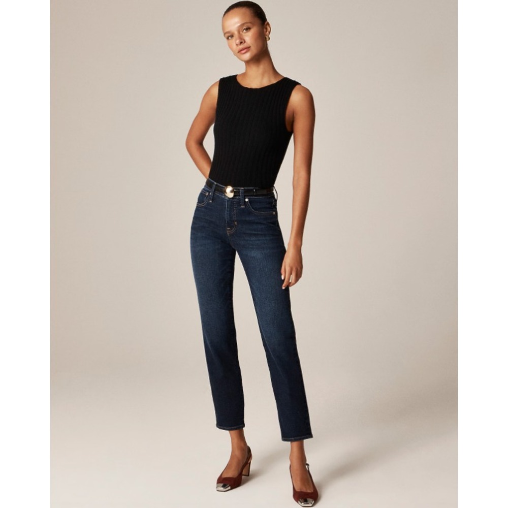 J Crew Slim '03 Jeans Womens 29 Stretch Denim Penny Basil Dark Wash CC548 Y2K